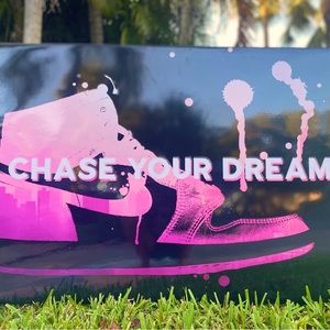 Chase Your Dreams Canvas poster